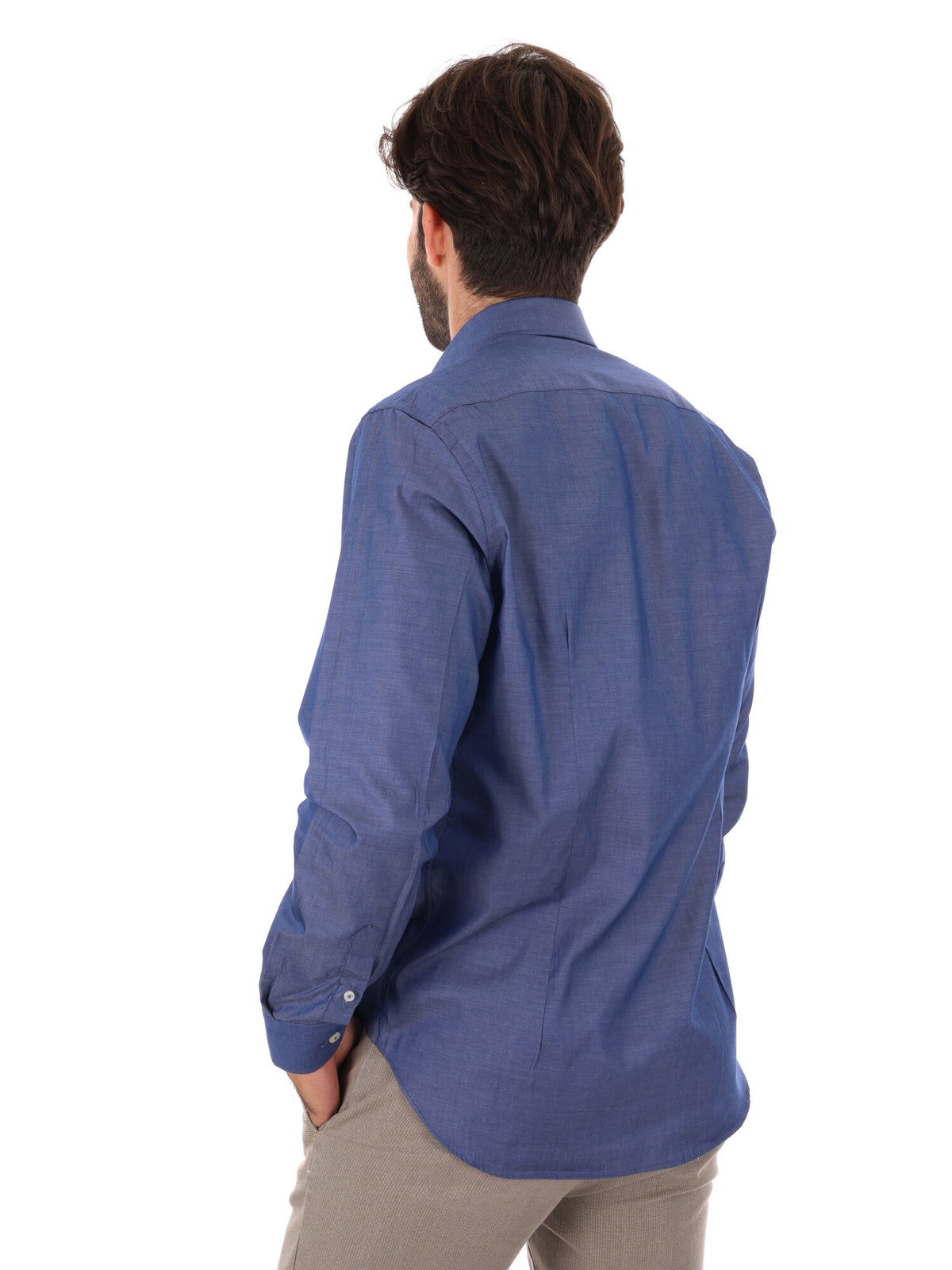 Fb camicia da uomo jeans