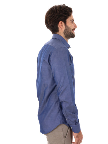 Fb camicia da uomo jeans