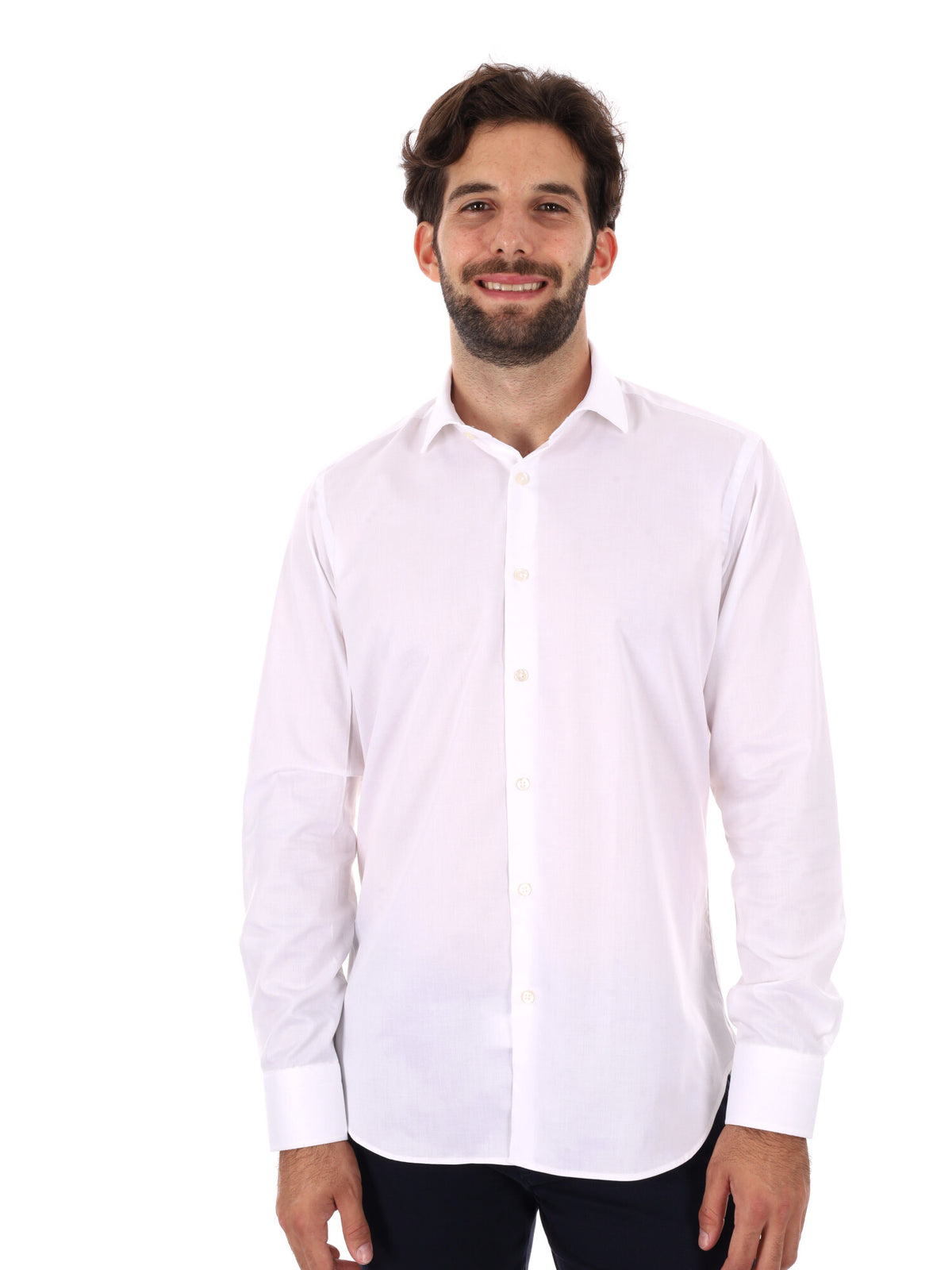 Fb camicia da uomo bianco