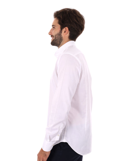 Fb camicia da uomo bianco