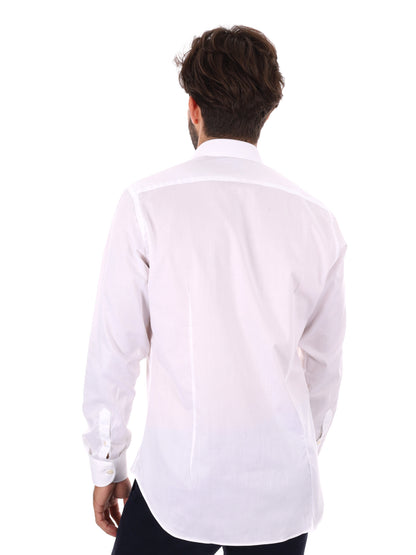 Fb camicia da uomo bianco
