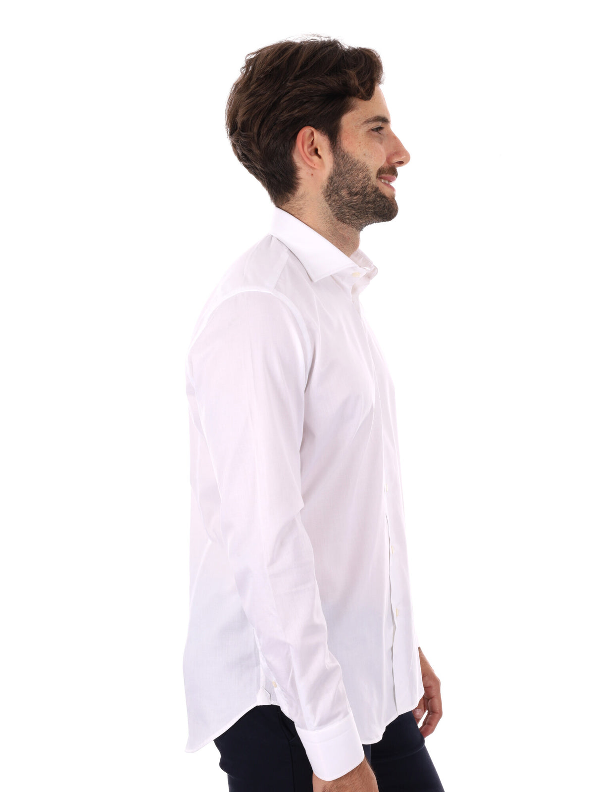 Fb camicia da uomo bianco