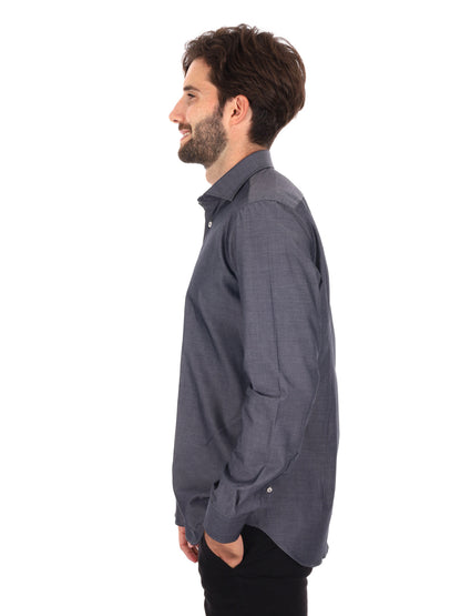 CAMICIA CLESSIDRA FB DA UOMO ANTRACITE