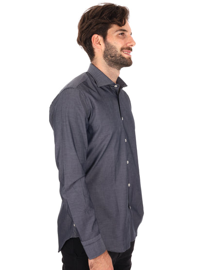 CAMICIA CLESSIDRA FB DA UOMO ANTRACITE