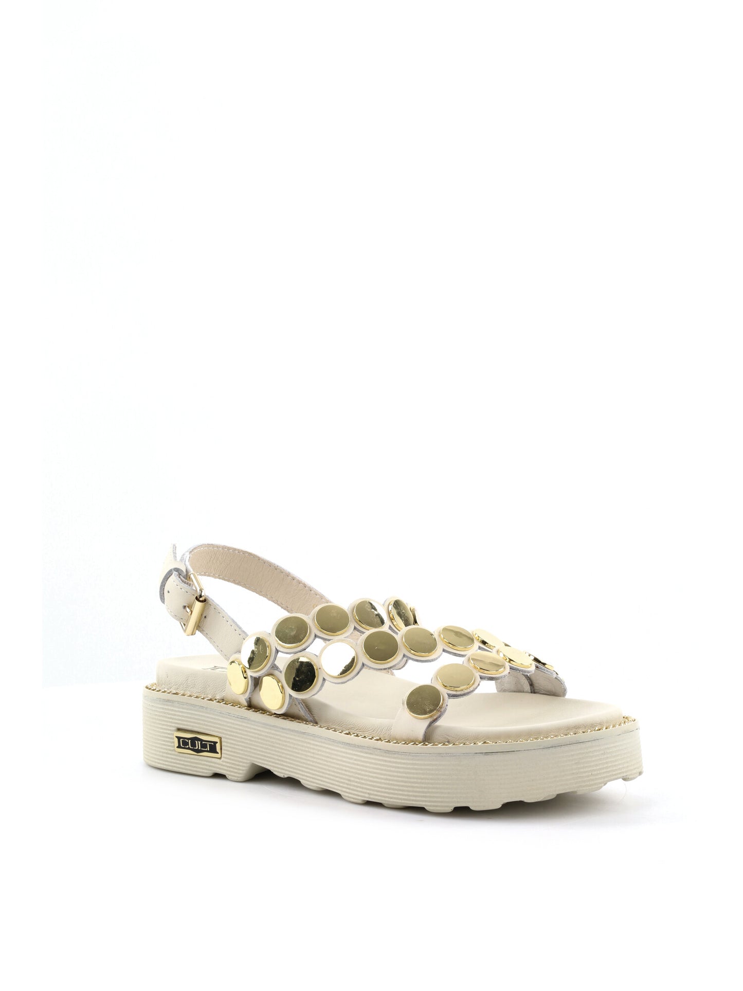 Sandali donna Cult Ziggy in color crema
