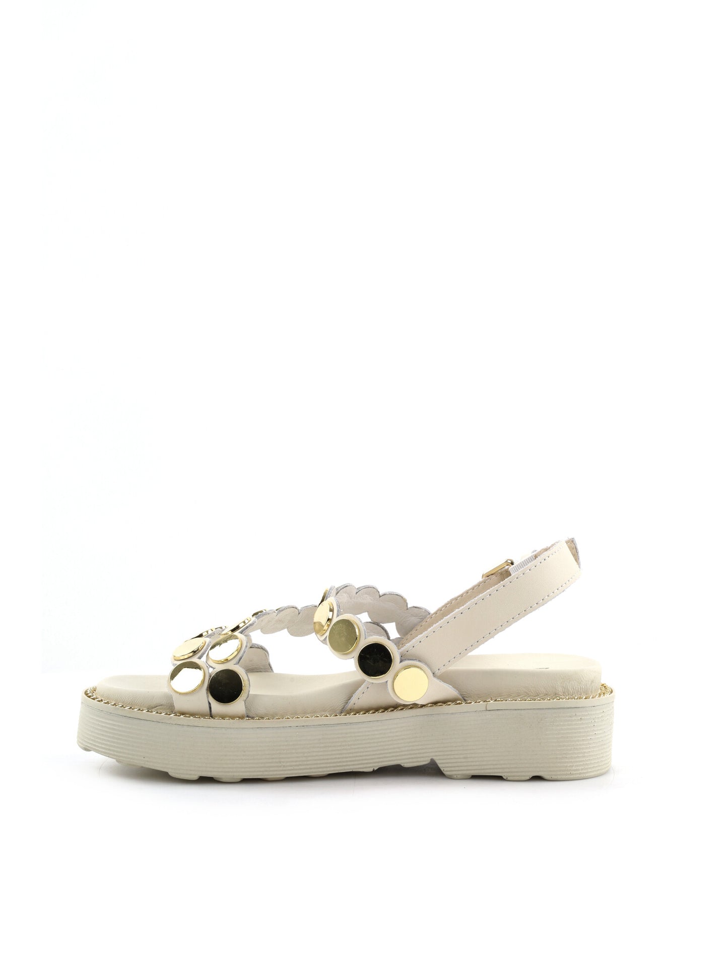 Sandali donna Cult Ziggy in color crema