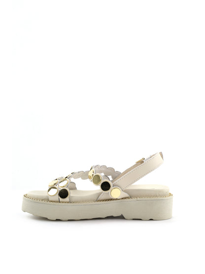 Sandali donna Cult Ziggy in color crema