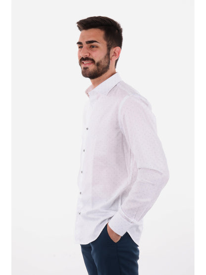 F.B. CAMICIA FANTASI - BIANCO AZZURRO