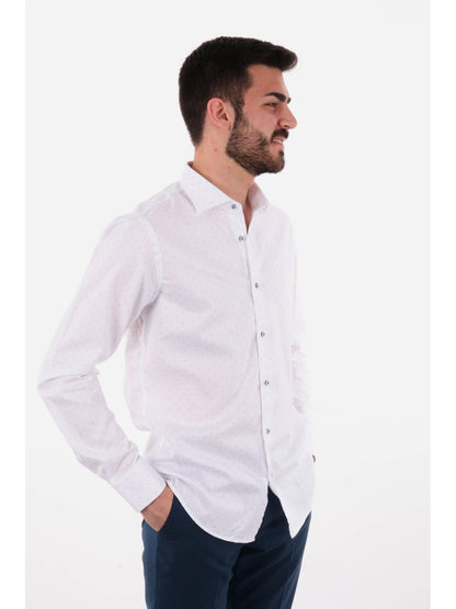 F.B. CAMICIA FANTASI - BIANCO AZZURRO