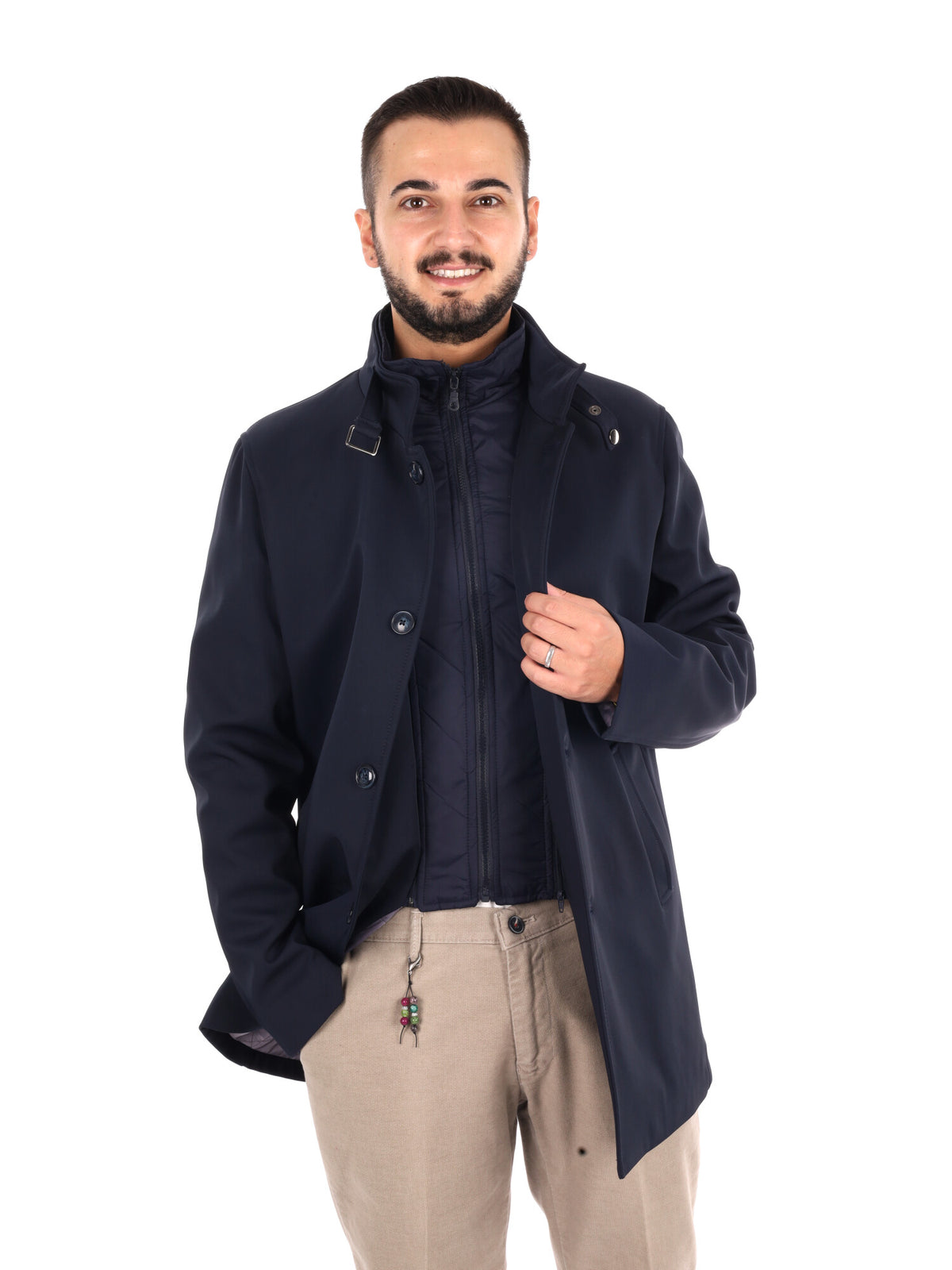 Fb Condor Blu, giubbotti da uomo blu
