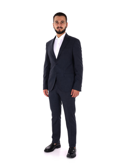 Fb Cr419 0502, abito da uomo blu