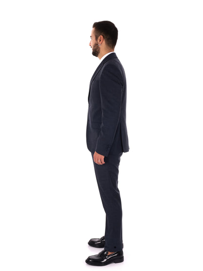 Fb Cr419 0502, abito da uomo blu
