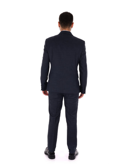Fb Cr419 0502, abito da uomo blu