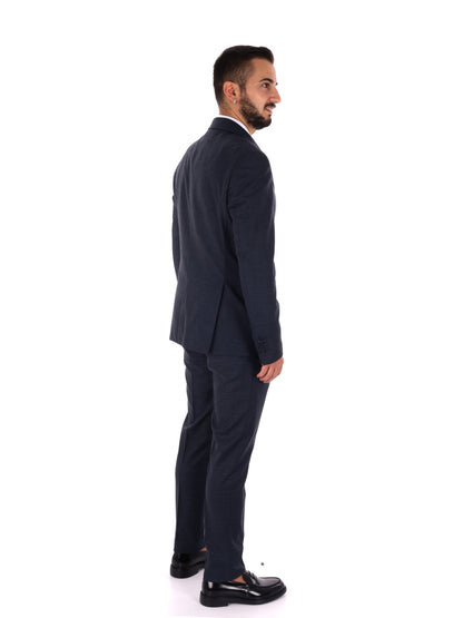 Fb Cr419 0502, abito da uomo blu