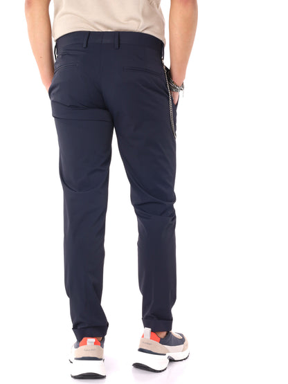 Pantaloni da uomo FB CR947 Catena in blu per la primavera-estate