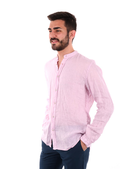 F.B. CAMICIA LINO - ROSA