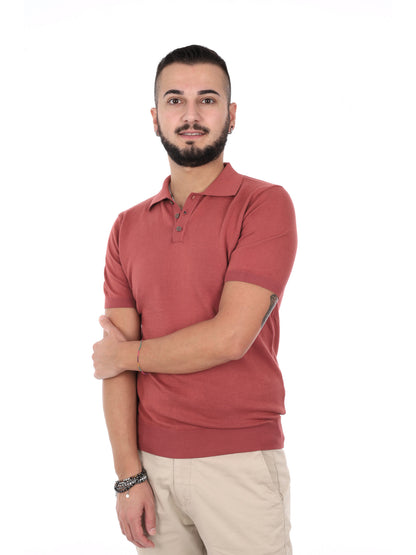 T-shirt in cotone FB Dayane marrone da uomo per uso quotidiano