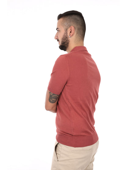 T-shirt in cotone FB Dayane marrone da uomo per uso quotidiano