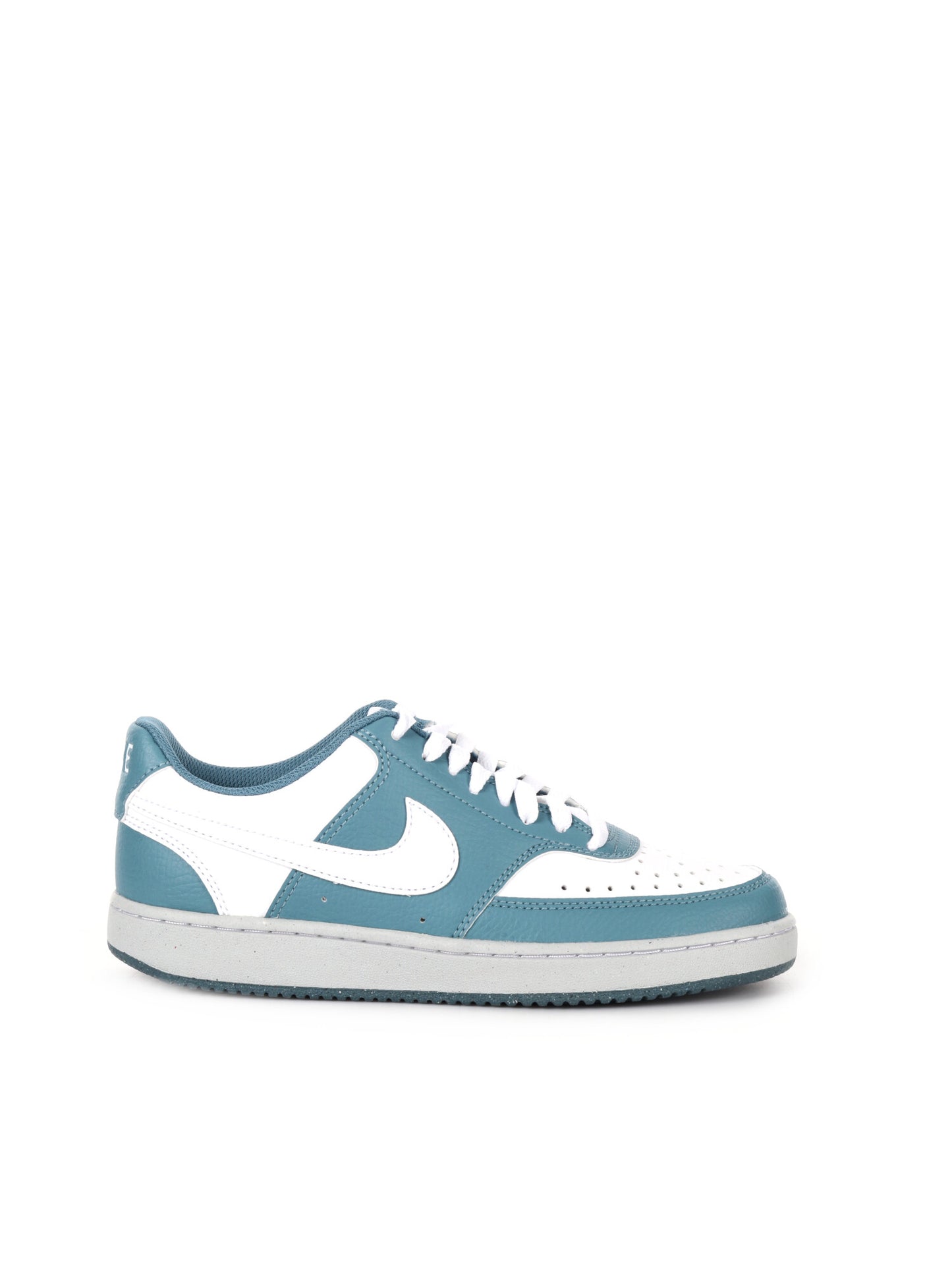 SNEAKERS COURT VISION LOW DONNA BIANCO AZZURRO