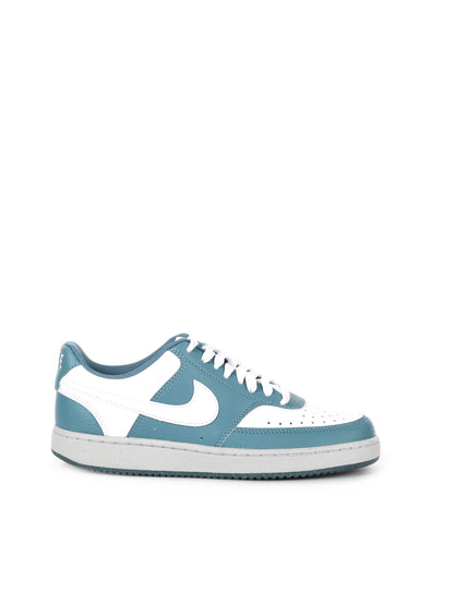 SNEAKERS COURT VISION LOW DONNA BIANCO AZZURRO