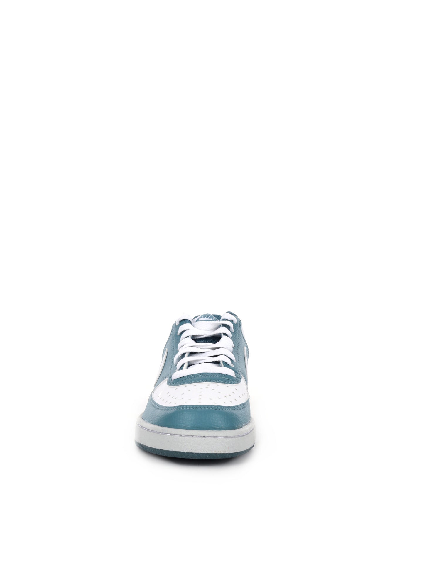 SNEAKERS COURT VISION LOW DONNA BIANCO AZZURRO