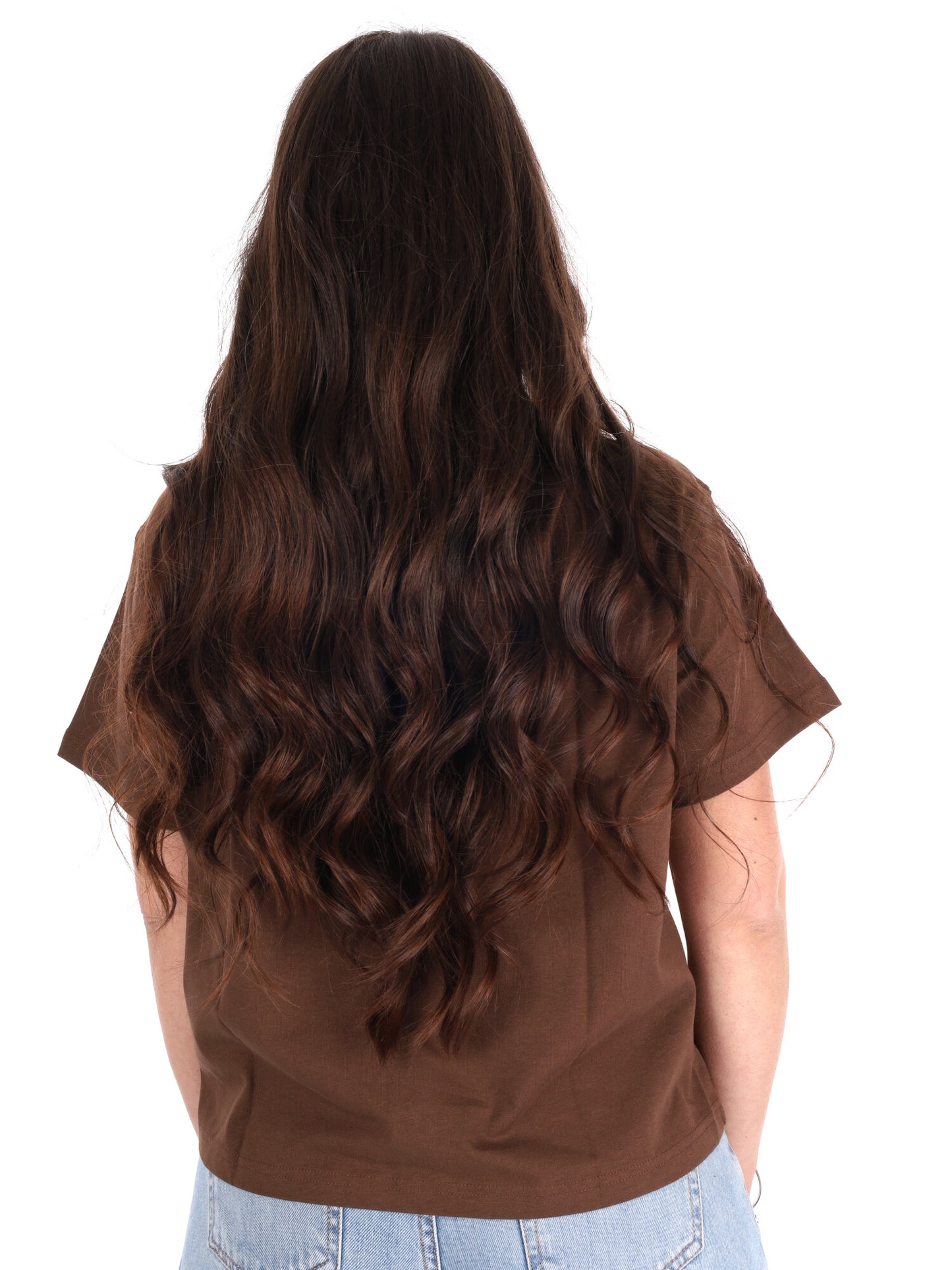 T-shirt Dickies Oakport Boxy donna marrone