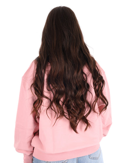 Felpa donna Dickies Loretto in rosa delicato
