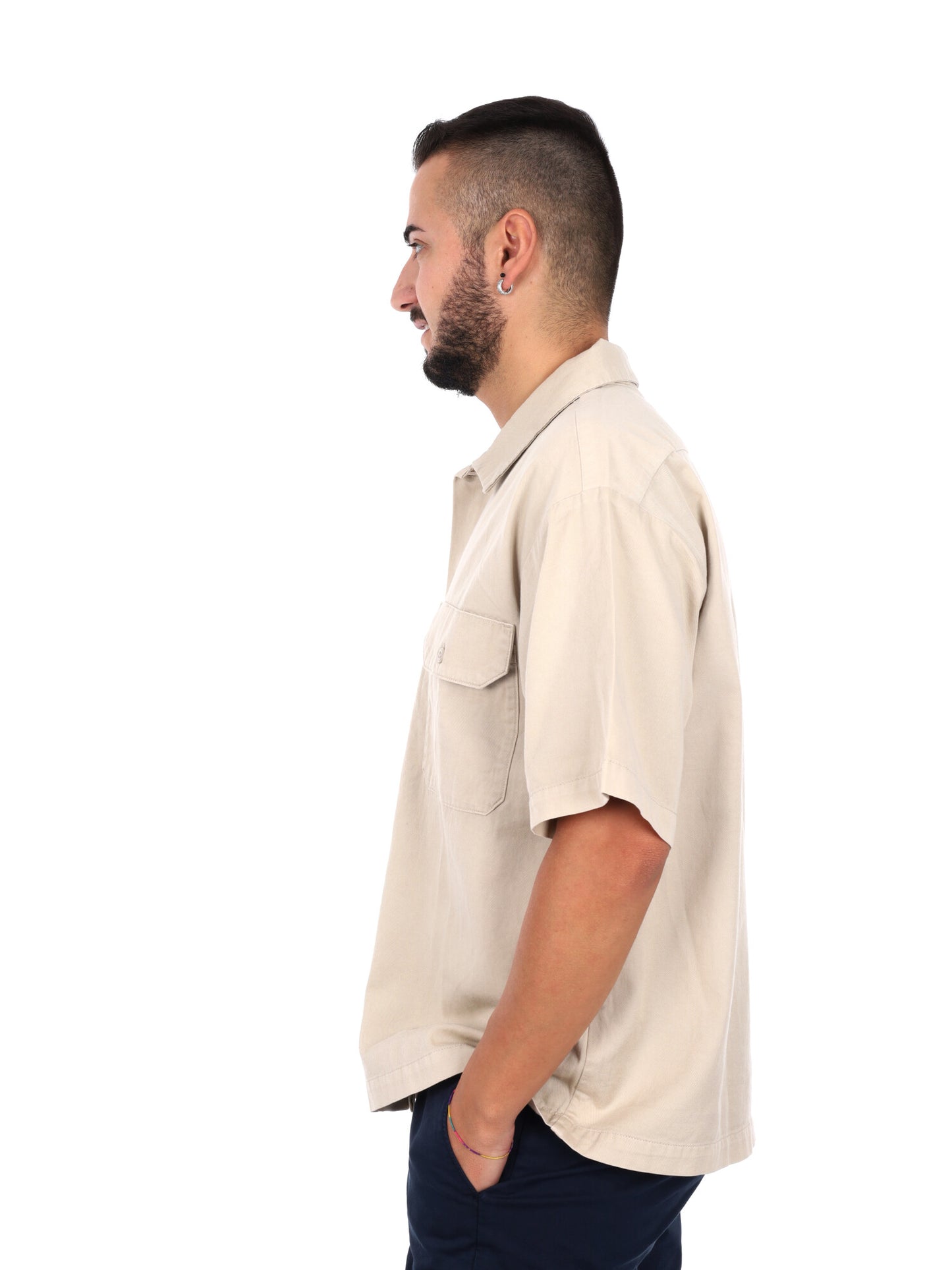 Dickies 247 GD Work, camicia uomo grigia resistente per il lavoro