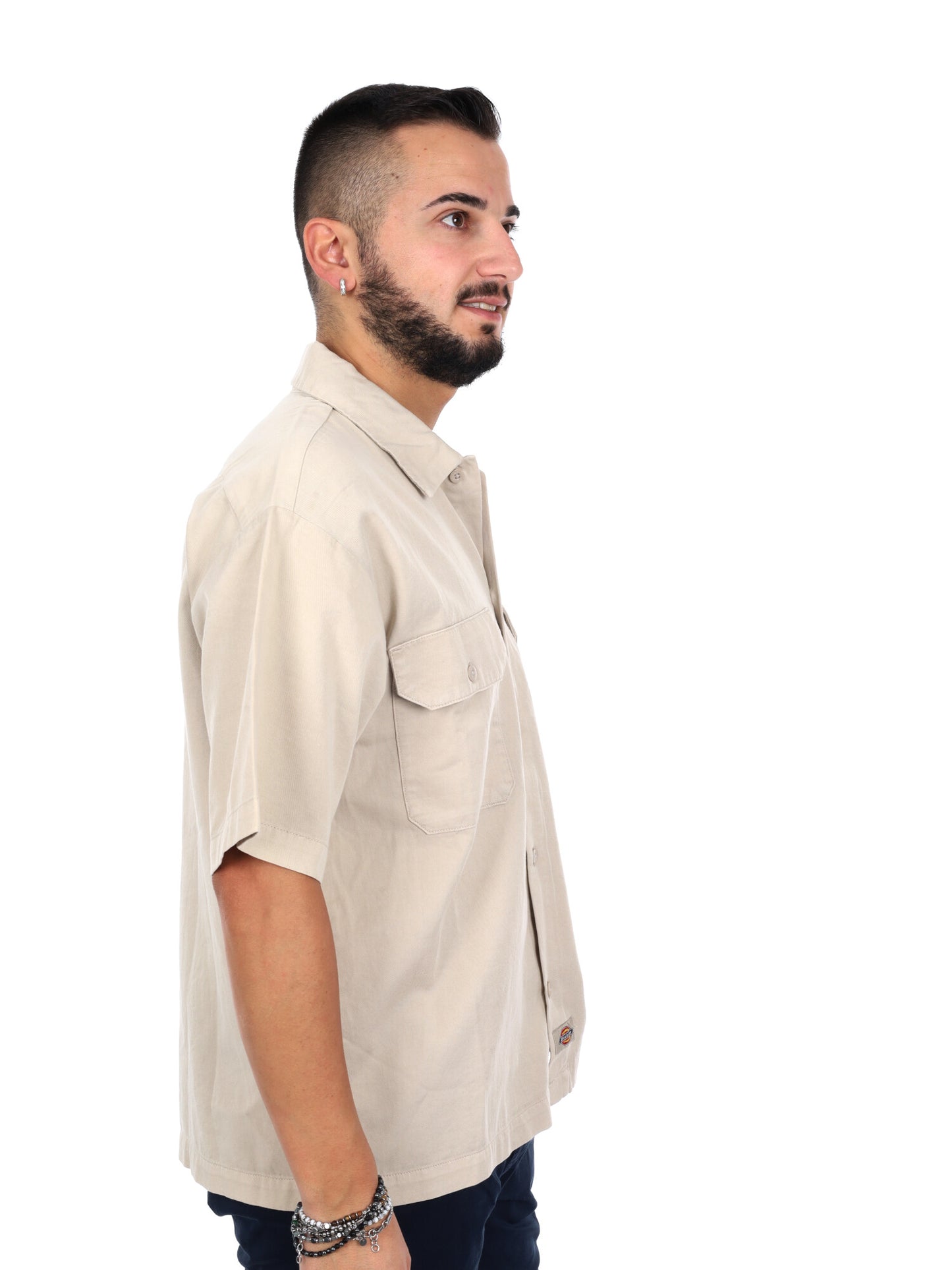 Dickies 247 GD Work, camicia uomo grigia resistente per il lavoro