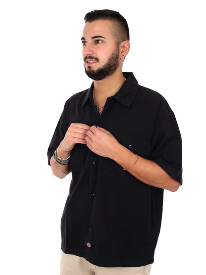 Dickies 247 GD Work, camicia uomo nera resistente