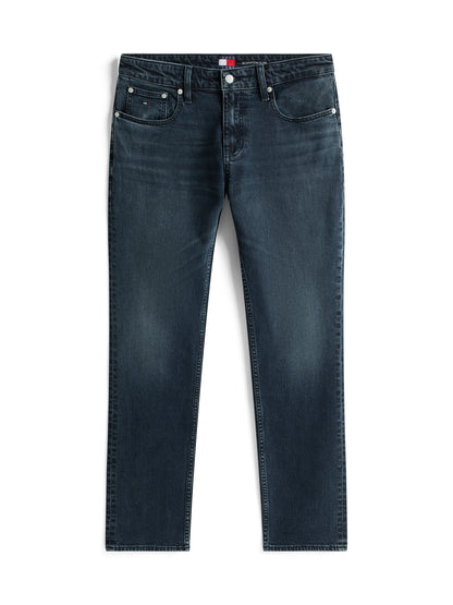 Jeans slim fit Scanton da uomo in denim blu Tommy Hilfiger