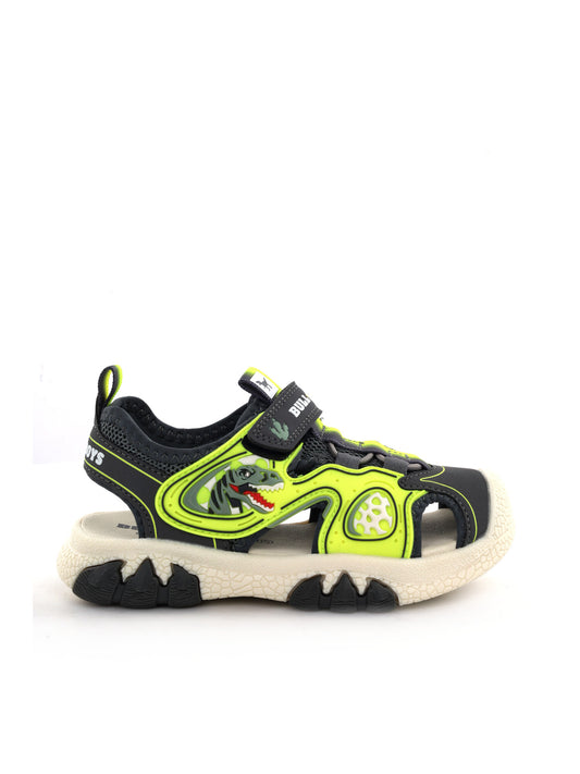 Infradito verde Lelli Kelly T-Rex da bambina comode e fresche