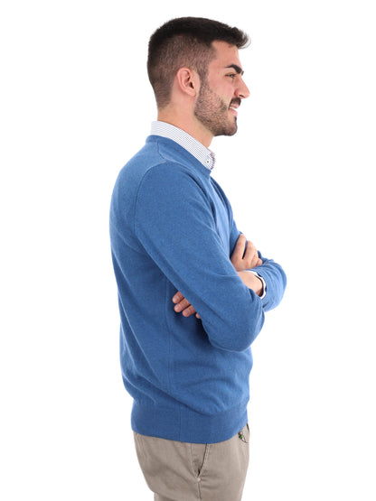 MAGLIA GIROCOLLO FB DA UOMO AVIO