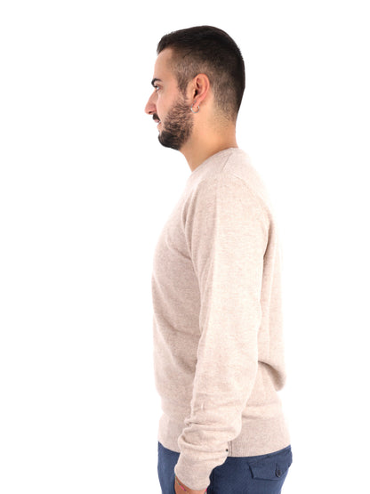Fb Dumont Beige, maglia da uomo beige