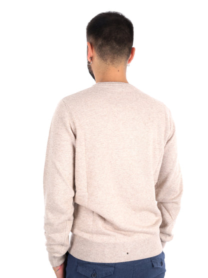 Fb Dumont Beige, maglia da uomo beige
