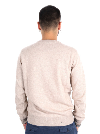 Fb Dumont Beige, maglia da uomo beige