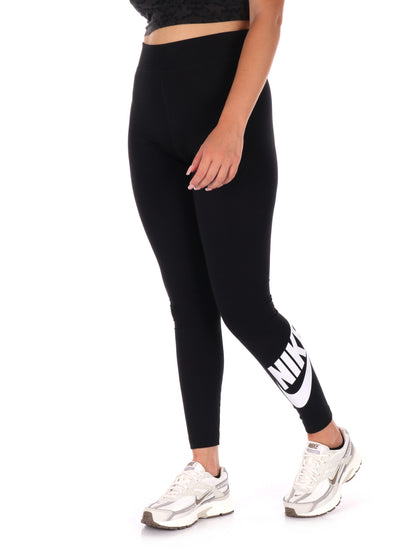 LEGGINGS A VITA ALTA NIKE DA DONNA NERO