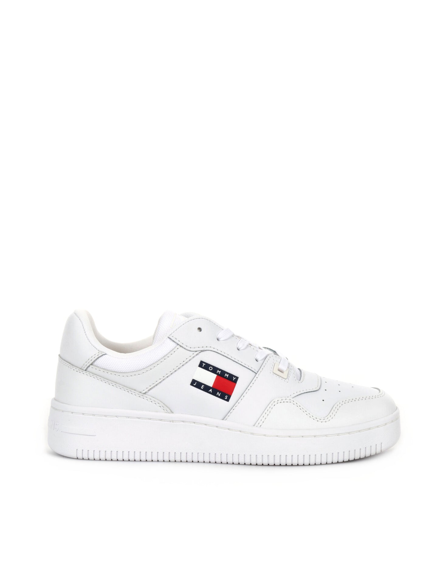 SNEAKERS RETRO BASKET TOMMY JEANS DAUOMO BIANCO