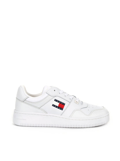 SNEAKERS RETRO BASKET TOMMY JEANS DAUOMO BIANCO