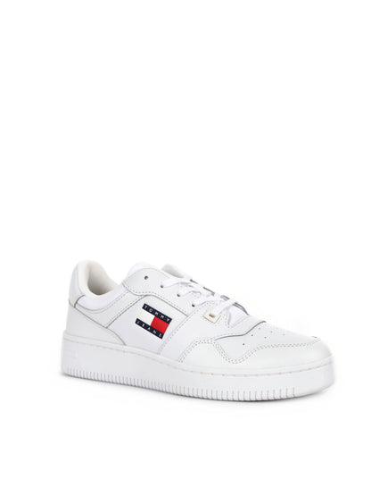 SNEAKERS RETRO BASKET TOMMY JEANS DAUOMO BIANCO