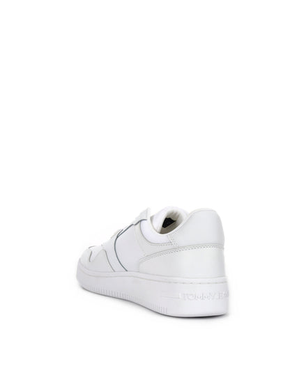 SNEAKERS RETRO BASKET TOMMY JEANS DAUOMO BIANCO
