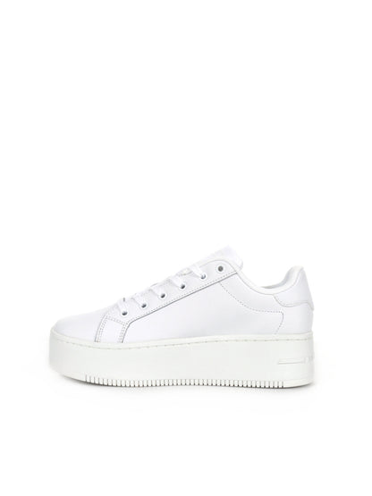 SNEAKERS PLATFORM TOMMY JEANS DA DONNA BIANCO
