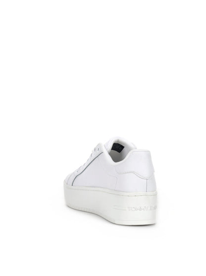 SNEAKERS PLATFORM TOMMY JEANS DA DONNA BIANCO