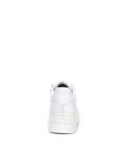 SNEAKERS PLATFORM TOMMY JEANS DA DONNA BIANCO
