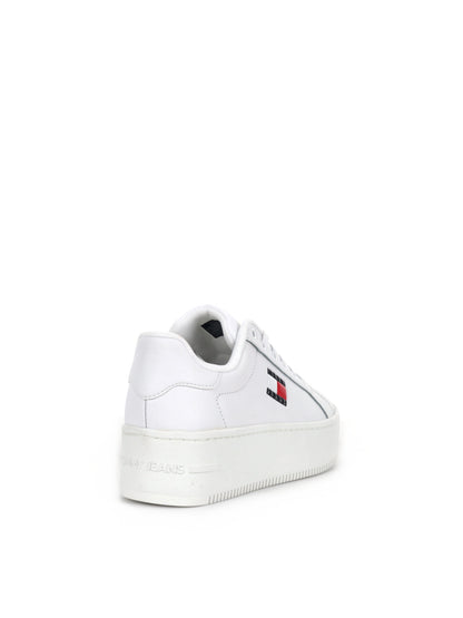 SNEAKERS PLATFORM TOMMY JEANS DA DONNA BIANCO