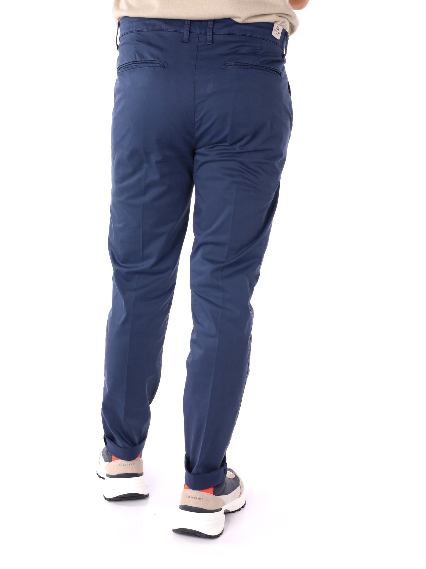 Pantaloni FB Enzo blu da uomo per uso civile comodi ed eleganti