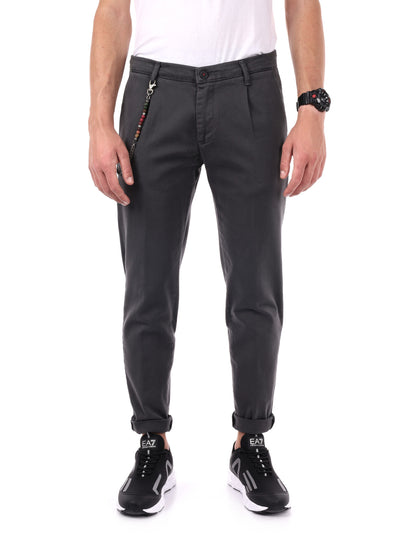 PANTALONE PENCE+CATENA DA UOMO GRIGIO
