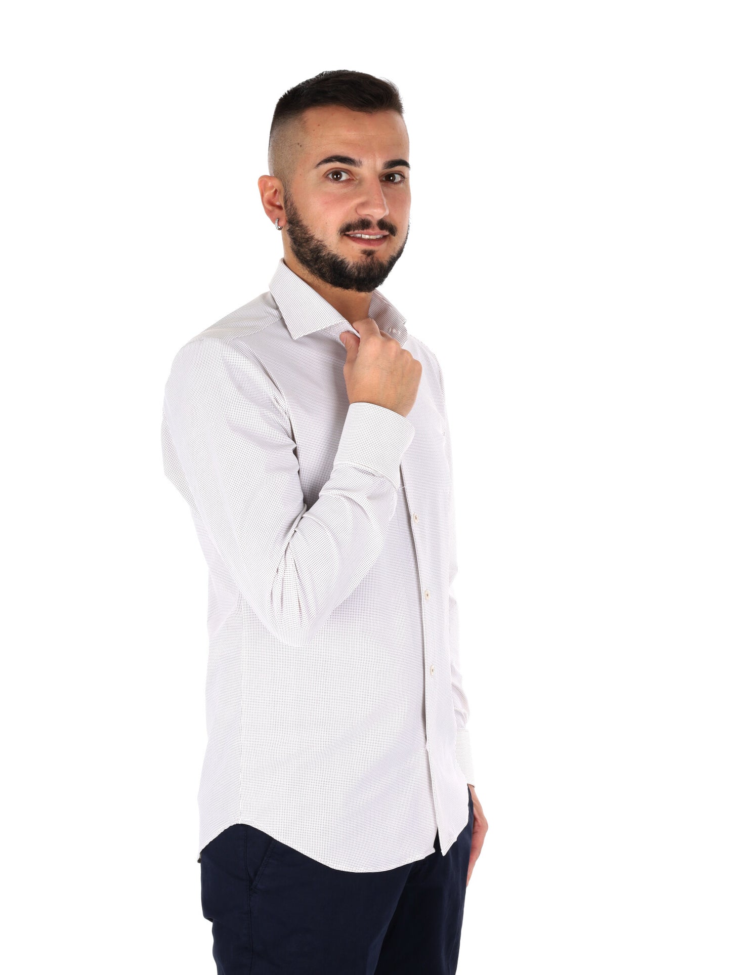 Camicia tecnica FB Evian Performa multicolore da uomo per primavera estate
