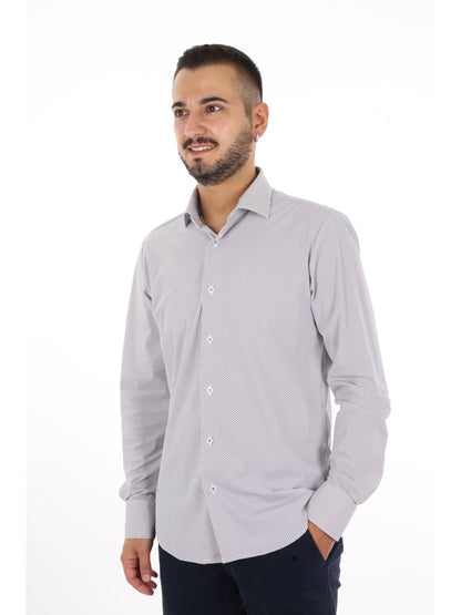 Fb Evian Print 19, camicia da uomo multicolore