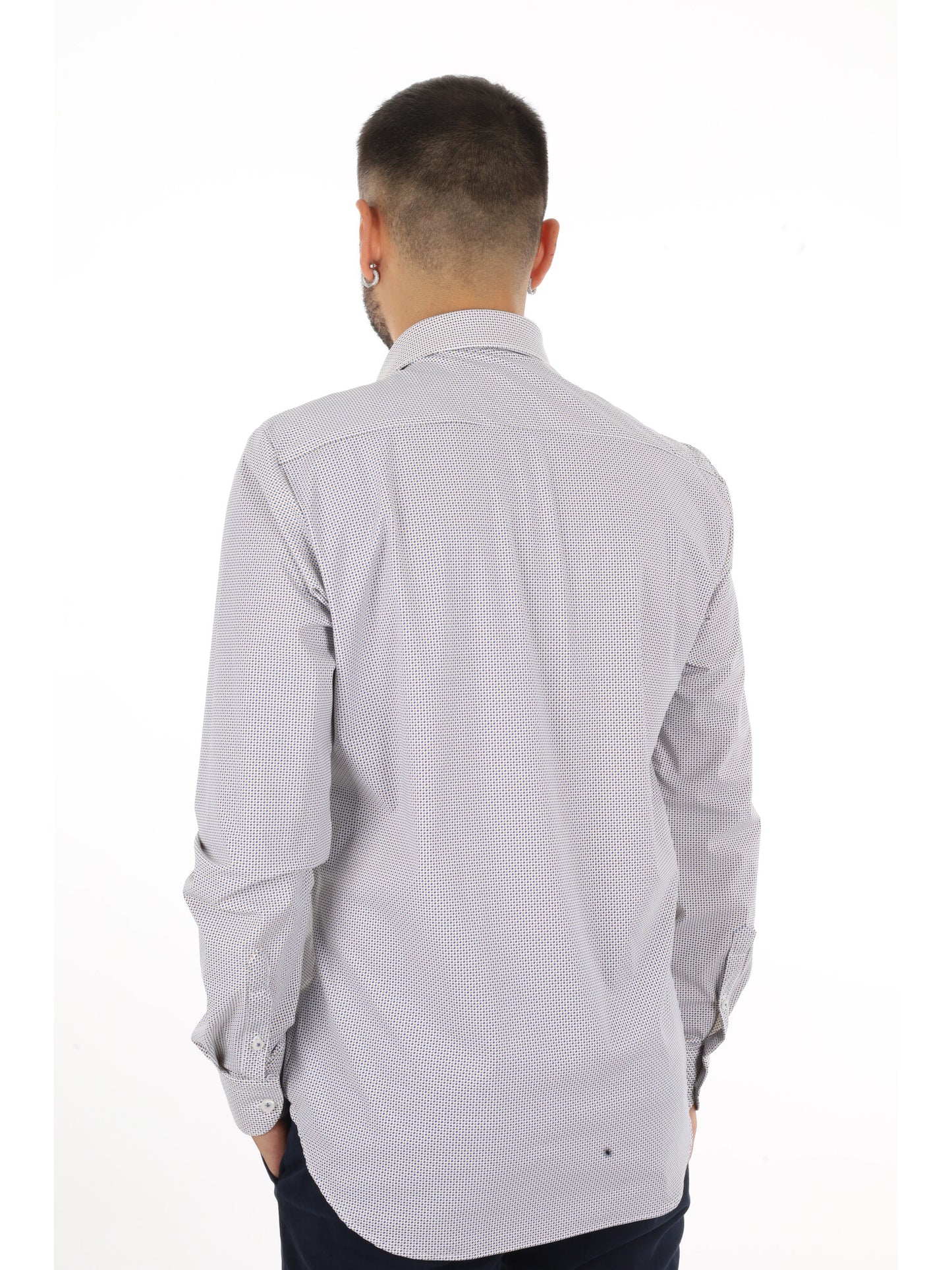 Fb Evian Print 19, camicia da uomo multicolore
